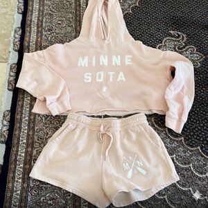 SOTA Clothing Co. Minnesota • Matching Tracksuit Set Shorts Cropped Hoodie